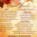 SEPTEMBER PROMOS